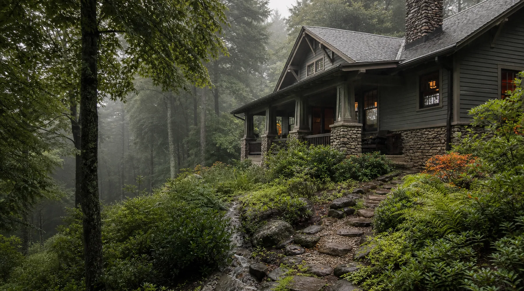 A believable Asheville-area home suited to mold remediation planning